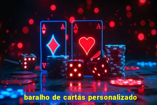 baralho de cartas personalizado